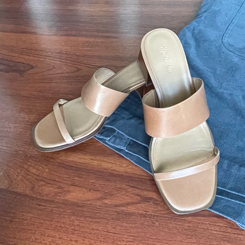 Madewell Tan Leather Women's Sandals